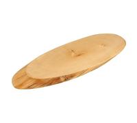 KESPER | Tabla para servir, material: madera de abedul certificada FSC® (FSC® C014021), disco de árbol natural, lacado, apto para alimentos, dimensiones: 45 x 17 x 2,5 cm, cada tabla es única | 69132