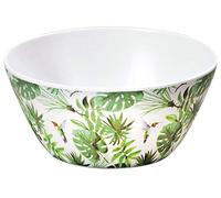 Kesper Tazón para frutas y ensalada Tropical, fabricado en melamina, plástico resistente, apto para lavavajillas, tamaño: 7 x 15 cm, 32618
