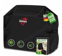 KESSER® Funda para barbacoa resistente al mal tiempo, cubierta para parrilla de gas, funda protectora para Weber, Enders, Char Broil, tela Oxford 600D, resistente al agua, UV-resistente, resistente a