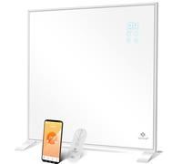 KESSER® Panel Calefacción infrarroja Aparato independiente Ahorro de energía, montaje en la pared, con control remoto Termostato y aplicación de control Panel calefactor eléctrico Pies de soporte