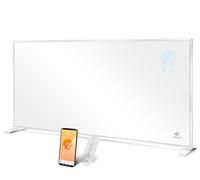 KESSER® Panel Calefacción infrarroja Aparato independiente Ahorro de energía, montaje en la pared, con control remoto Termostato y aplicación de control Panel calefactor eléctrico Pies de soporte