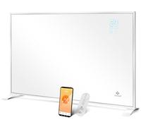 KESSER® Panel Calefacción infrarroja Aparato independiente Ahorro de energía, montaje en la pared, con control remoto Termostato y aplicación de control Panel calefactor eléctrico Pies de soporte
