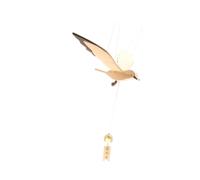 kesurpae Una Gaviota voladora Colgante aporta Tranquilidad y Serenidad a tu Espacio con un Elegante Adorno de pájaro de para Madera. Colgante Decorativo con Forma de pájaro para