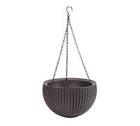 Keter 17199246 - Maceta Colgante para Plantas, Color marrón