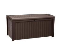 KETER Borneo Arcón exterior para jardín baúl 130x70x63 cm y 416L - Marrón