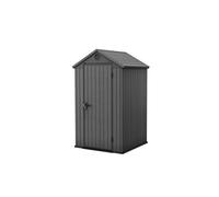 KETER Caseta de exterior Darwin 4x4 125,8x116,7x205 cm y 1,5m2 - Gris