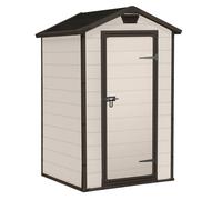 Keter Manor beis - Caseta de jardín para herramientas - 129x103x196 cm