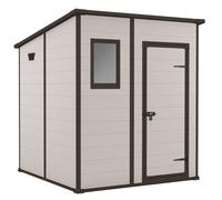 Keter Manor Pent - Caseta de jardín - Con ventana delantera - 183.5x185x200 cm
