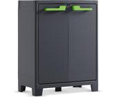 KETER Moby, armario de almacenamiento de bajo perfil, color gris oscuro, modelo 9762