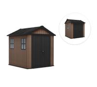 Keter Newton plus 757/775 - Caseta de jardín - Con ventanas - 230x223.8x246 cm