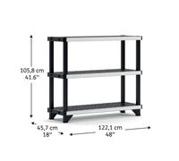 Keter rega? 3 pó?ki 122x46x106cm