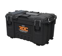 Keter Caja de herramientas ROC Pro Gear – resistente para almacenamiento, negro y gris