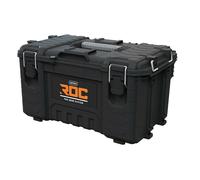 Keter Caja de herramientas ROC Pro Gear – resistente para almacenamiento, negro y gris