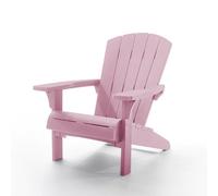 Keter Silla Troy Adirondack, Silla de jardín de plástico para Exteriores