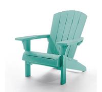 Keter Silla Troy Adirondack, Silla de jardín de plástico para Exteriores