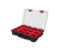 Keter Stack n' Roll - Organizador modular para bricolaje, contenedores extraíbles, apilables, ligeros, duraderos, resistentes al agua, color negro