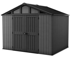 KETER Stronghold, casa de jardín, 10X8, 714 M², color gris, modelo 260742