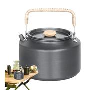 Kettle - Kettle, anti-Scald Tea Pot, Lightweight Tea Kettle, Outdoor Tea Kettle, Portable Outdoor Tea Kettle with Anti-Scald Silicone Handle, Perfect for Travel, Hiking, and Picnics
