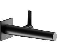 Keuco EDITION 11 Black Selection: Grifo monomando para lavabo, empotrado, con 2 orificios, alcance de 16,5 cm