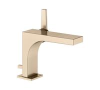 KEUCO EDITION 11 mezclador monomando de lavabo 110, con juego de desagüe, proyección 136mm, 51104030000, Color: bronce cepillado
