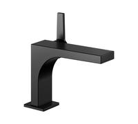 KEUCO EDITION 11 mezclador monomando de lavabo 110, sin juego de desagüe, proyección 136mm, 51104370100, Color: Negro Mate