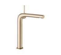 KEUCO EDITION 400 Mezclador monomando de lavabo 240, sin juego de desagüe, proyección 183mm, altura 241mm, 51502030102, Color: bronce cepillado