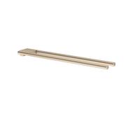 Keuco Edition 400 - Toallero doble, 45 cm, bronce cepillado 11518030000
