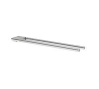 Keuco Edition 400 - Toallero doble, longitud 45 cm, acero inoxidable 11518060000