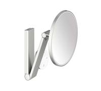 Keuco - Espejo cosmético de pared con luz LED, acero inoxidable 17612069002
