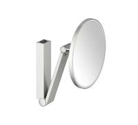 Keuco - Espejo cosmético de pared con luz LED, acero inoxidable 17612069004