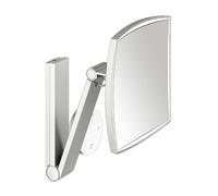Keuco - Espejo cosmético de pared con luz LED, acero inoxidable 17613069002