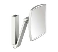 Keuco - Espejo cosmético de pared con luz LED, acero inoxidable 17613069004
