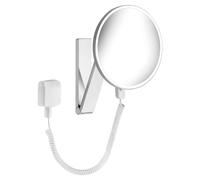 Keuco - Espejo de pared cosmético con iluminación LED, cromo 17612019001
