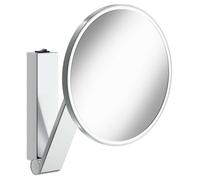 Keuco - Espejo de pared cosmético con iluminación LED, cromo 17612019004