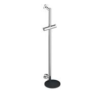Keuco IXMO - Barra de ducha con estante, 86 cm, cromo/antracita 59585010911