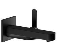 Keuco IXMO Flat grifo para lavabo empotrado negro 59516370302