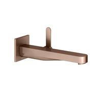 KEUCO IXMO Mezclador monomando empotrado de lavabo Flat, 225mm, roseta cuadrada, 59516291302, Color: rojo oro cepillado