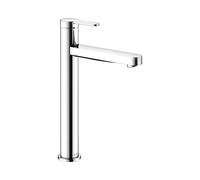 KEUCO IXMO Mezclador monomando plano de lavabo 210, sin juego de desagüe, proyección 159mm, 59510013100, Color: Cromado