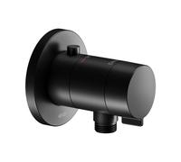 Keuco IXMO Solo grifo para ducha empotrado con termostato negro 59554370001