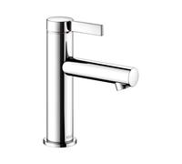 KEUCO IXMO Pure Mezclador monomando de lavabo 100, sin juego de desagüe, 110mm de proyección, 59502011100, Color: Cromado