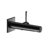 KEUCO IXMO Pure mezclador monomando oculto de lavabo, 165mm, roseta cuadrada, 59516370102, Color: Negro Mate
