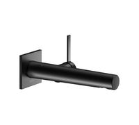 KEUCO IXMO Pure mezclador monomando oculto de lavabo, 197mm, roseta cuadrada, 59516371102, Color: Negro Mate