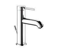 KEUCO IXMO Soft Mezclador monomando de lavabo 100, con juego de desagüe, proyección 114mm, 59502012000, Color: Cromado