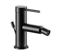 KEUCO IXMO Soft Mezclador monomando para bidé, con juego de desagüe, proyección de 110 mm, 59509372000, Color: Negro Mate