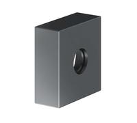 Keuco IXMO - Tapa de prolongación roseta 25 mm, cromo negro cepillado 59545130282