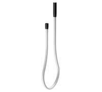 Keuco - Manguera de ducha, 180 cm, blanco/negro mate 59996371851