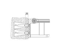 KEUCO PLAN Care Set de fijación 10, 4 tornillos hexagonales para madera, 34996000100