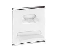 KEUCO PLAN Integral Modul Lavabo 3, dispensador de toallas de papel, abatible a la derecha, 44977015102, Color: cromado / blanco mate