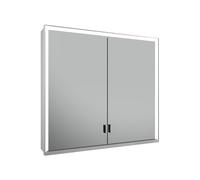 KEUCO Royal Lumos armario con espejo 2 puertas, puerta larga, 800mm, 14302172301, Versión: sin control Dalí