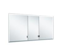 KEUCO Royal Lumos armario con espejo de pared 3 puertas, puerta larga, 1400mm, 14336172301, Versión: sin control Dalí